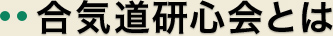 合気道研心会とは